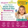 Appleways Blueberry Oatmeal Bars, 1.2 oz, 216 Count - Individually Wrapped, Whole Grain Soft Baked Oat Snack Bars, Healthy and Nut-Free Breakfast Bar Snacks for On the Go, Made in USA (16.2 lbs Total) view 2