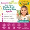 Appleways Apple Oatmeal Bars, 2.4 oz, 160 Count - Individually Wrapped, Whole Grain Soft Baked Oat Snack Bars, Healthy and Nut-Free Breakfast Bar Snacks for On the Go, Made in USA (24 lbs Total) view 2