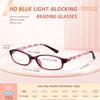 OLOENBN Reading Glasses for Women,6 Pack Blue Light Blocking Glasses for Women Men,Fashion Readers with Spring Hinge Eyeglasses (3.50) view 3