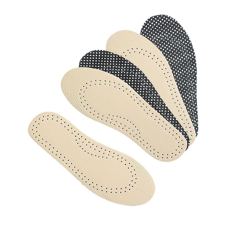 2 Pairs Pure Cowhide Shoe Insoles for Kids