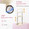 4-piece Hardshell Suitcase Set, Travel Suitcase, 20" + 24" + 28" Suitcases and Toiletry Bag, Trolley Case with TSA Lock, Lightweight ABS Hardshell Material, Large Capacity, Zippered Compartment view 2