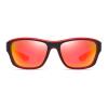 COTIA Polarized Reader Sunglasses for Mens Classic Full Lens Magnifying Outdoor Sports Reading Sun Glasses (red, 2.0, x) view 2