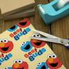 Sesame Street Elmo and Cookie Monster Best Buds Gift Wrap Wrapping Paper Rolls view 4