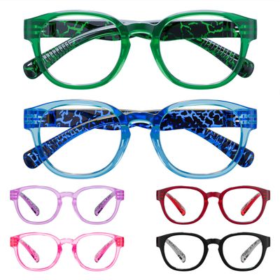 Eyekepper Reading Glasses 0.5, Readers for Women, 6 Pack Patterned Temple