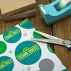 Sesame Street Logo Gift Wrap Wrapping Paper Roll view 3