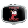 Frosty It Must Be Magic Rectangle Pill Case Trinket Gift Box view 1