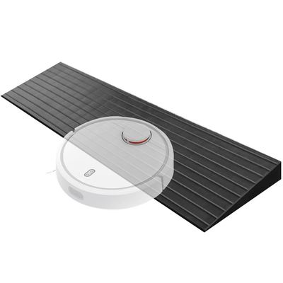 1.2" 2" Rise Threshold Ramp for Sweeping Robot, No-Slip Wheelchair Ramp, Rubber Entry Ramp, for Doorways, Driveways, Mobility Scooter, Home Steps(Black,1.2in Rise/80 * 18 * 3cm)