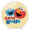 Sesame Street Elmo and Cookie Monster Best Buds Acrylic Cake Topper Party Decoration for Wedding Anniversary Birthday Graduation view 3