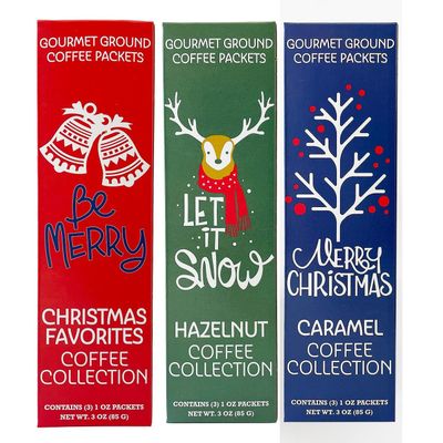 Coffee Masters Ulitmate Christmas Coffee Collection - Christmas 9 Packet Coffee Assortment