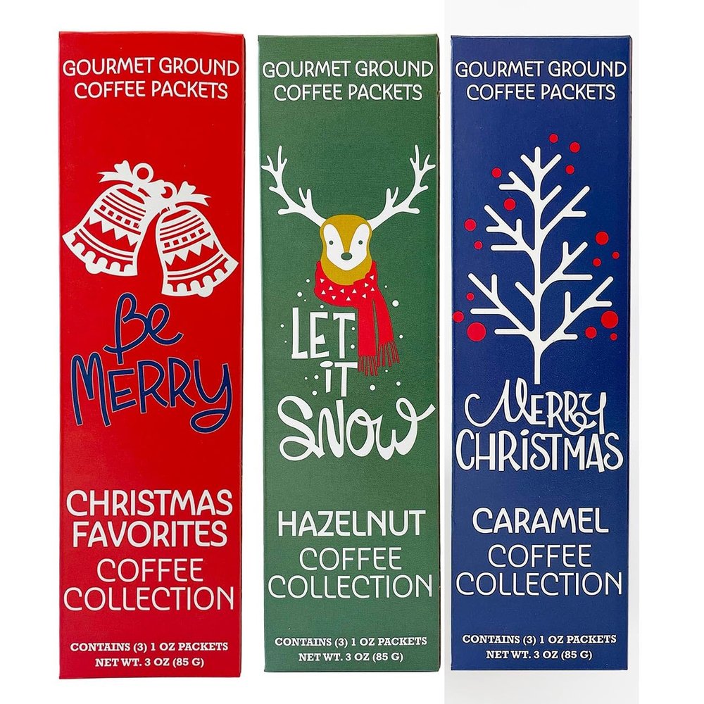 Coffee Masters Ulitmate Christmas Coffee Collection - Christmas 9 Packet Coffee Assortment