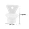 minkissy 4pcs Leakproof Rubber Stopper for Hot Water Bottles Safe Inner Diameter Easy to Install Fit for Home Travel Office Use view 2