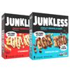 JUNKLESS Chewy Granola Bars Twin Pack Chocolate Chip & Strawberry (12 Bars)Less Sugar, Non-GMO, Gluten-Free, Wholesome Snack Bars for Kids & Adults, 2 Boxes view 1