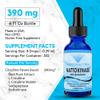 Absonutrix Nattokinase with Serrapeptase Supplement Liquid Drops - A, 390 mg, 4 FL OZ Liquid, 302 Servings, Made in USA, Beet Root Extract, Gluten-Free, Non-GMO, GMP Certified view 2