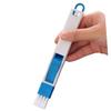 FELTECHELECTR Small Brush and Dustpan Multipurpose Cleaning Tool for Window Door Grooves Keyboard and Corner Dust Detachable Design Convenient Storage view 1