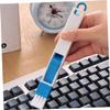 FELTECHELECTR Small Brush and Dustpan Multipurpose Cleaning Tool for Window Door Grooves Keyboard and Corner Dust Detachable Design Convenient Storage view 3