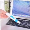 FELTECHELECTR Small Brush and Dustpan Multipurpose Cleaning Tool for Window Door Grooves Keyboard and Corner Dust Detachable Design Convenient Storage view 4
