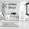 AROMAR Waterless Plug-in Aroma Diffuser - Cold-Air Essential Oil Machine, App-Controlled, Covers 500 Sq.Ft - 'New York' Scent Included - Perfect for Home, Office, & Business use - White view 4