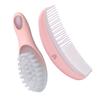 BIUDECO 2 Sets Newborn Hair Brush Comb Set Massage Brush for Baby Gentle on Sensitive Scalp Smooth view 4