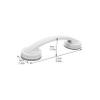 OHPHCALL Shower Handles for Elderly Suction Grab Bars for Shower Bath Accessory for Bathroom Safety view 2
