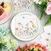 100 PCS Wildflower Cocktail Napkins Disposable Spring Floral Party Napkins 3-Ply Spring Flower Butterfly Paper Napkin for Wedding Bridal Baby Shower Birthday Tea Party Supplies view 4