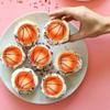 40Pcs Basketball Edible Cupcake Toppers Edible Basketball Cupcake Picks Balls Drink Topper for Sports Theme Baby Shower Boys Girls Basketballs Birthday Cake Cupcake Decorations view 4