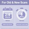 Ourmed Silicone Scar Removal Sheets (1.6" x 6", Pack of 5) Medical Grade Silicone Scar Removal Sheets, Hypoallergenic for New and Old Scars Surgery, Burns, Acne, Keloids, Stretch Marks, C-Section view 3