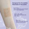 Ourmed Silicone Scar Removal Sheets (1.6" x 6", Pack of 5) Medical Grade Silicone Scar Removal Sheets, Hypoallergenic for New and Old Scars Surgery, Burns, Acne, Keloids, Stretch Marks, C-Section view 4