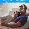3 Pack Satin CPAP Strap Covers, CPAP Mask Frame Covers, Sky Blue CPAP Mask Cushions, CPAP Headgear Cover for DreamWear or AirFit Protect Hair Reducing Red Marks and Hair Pulling CPAP Hair Protector view 4