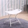 Seat Foldable Bath Shower Stools, Elderly Pregnant Women Bathing Chair Aluminumy Shower Chair Load-Bea100Kg,Household Goods view 4