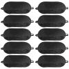 NICEMOVIC 10 Pcs Blindfold Sleep Eye Masks for Party Games Adults Couples Travel, Party Favors for Men Adults, Individually Wrapped Sleep Masks Bulk for Women Men Kids, Eye Covers for Sleeping (Black) view 1
