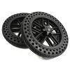 10 Inch Electric Wheelchair Replacement Wheel 10x1.50 Solid Wheelchair Front Wheels Non-Inflatable Honeycomb Wheel view 1