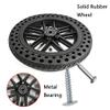 10 Inch Electric Wheelchair Replacement Wheel 10x1.50 Solid Wheelchair Front Wheels Non-Inflatable Honeycomb Wheel view 3