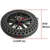 10 Inch Electric Wheelchair Replacement Wheel 10x1.50 Solid Wheelchair Front Wheels Non-Inflatable Honeycomb Wheel view 4