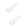 Anneome 2pcs Stainless Steel Ear Cleaning Tool Set Ear Spoon Kit Spring Spiral Design Safe and Removal for Family Use view 1