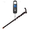 GEDRACKPMYN Wooden Walking Cane for Men & Women, Wood Carving Fancy Cane Lightweight and Sturdy Offset Walking Stick, Retro, Ergonomic, Handmade,Height 150-155cm view 4