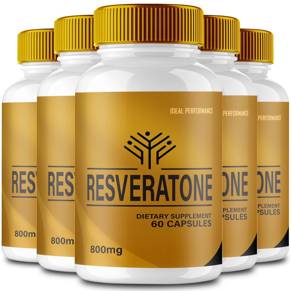 Resveratone Capsules, Resveratone Advanced Formula Pills - Maximum Strength, Resveratone Keto Capsules, Resveratone Pills Official Formula, Resveratone Keto Capsules Reviews (5 Pack)