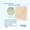 Areza Medical - Calcium Alginate - Wound Dressing Pads - Sterile - 4.25" X 4.25" (10.8 cm X 10.8 cm) - 10 PCS per Box - 20 Boxes (Total of 200 PCS) view 3