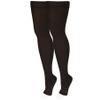 NuVein Medical Compression Stockings, 30-40 mmHg Support, Women & Men Thigh Length Hose, Open Toe, Black, X-Large view 1