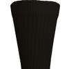NuVein 15-20 mmHg Medical Compression Socks, Mid Calf Crew Length, Padded Cushion Foot, Black, Small view 3