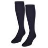 NuVein Women's Compression Socks, 15-20 mmHg Support, Casual Cushion Foot Style, Knee High, Closed Toe, Navy, X-Large view 1