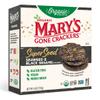 Mary's Gone Crackers Super Seed Crackers, Seaweed & Black Sesame, 4 Ounce (Pack of 1), Organic Plant Based Protein, Gluten Free view 1