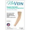 NuVein 15-20 mmHg Compression Lymphedema Arm Sleeve, Medical Support for Post Surgical Swelling Recovery, Dot Top, Beige, Large view 4