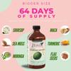 Soursop Bitters Liquid 32 Ounces - 64 Servings - 20 Herb Formula with Soursop, Moringa, Sea Moss, Turmeric, Ginger & Cayenne | Gut Health, Natural Cleanse & Daily Wellness | Vegan & Organic view 2