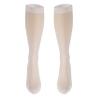 NuVein Sheer Compression Stockings, 15-20 mmHg Support, Women's Medium Denier Nylons, Knee High, Closed Toe, Ivory, Small view 2