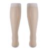 NuVein Sheer Compression Stockings, 15-20 mmHg Support, Women's Medium Denier Nylons, Knee High, Closed Toe, Ivory, Small view 4