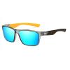 COTIA Square Full Lens Polarized Reading Sunglasses for Mens Riding Sports Outdoor Reader Sun Glasses (grey blue, 3.75, x) view 2