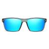 COTIA Square Full Lens Polarized Reading Sunglasses for Mens Riding Sports Outdoor Reader Sun Glasses (grey blue, 3.75, x) view 3