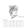BIAIHQIE Cremation Ring for Ashes Cross Memorial Urn Jewelry Human Pet Ash Holder Stainless Steel Funeral Keepsake Gift for Love One Gift-10-Gold view 2