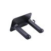 Multifunctional Hair Dryer Holder Bracket Phone Stand Organizer for Bathroom Towel Hook Wall Mount Storage Rack(Black) view 1