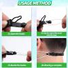 12 PCS Mask Holder Mask Ear Saver, Face Mask Extender Strap, Face Mask Holder to Protect Ears, Mask Straps for Back of Head, Adjustable Ear Savers for Face Masks view 4